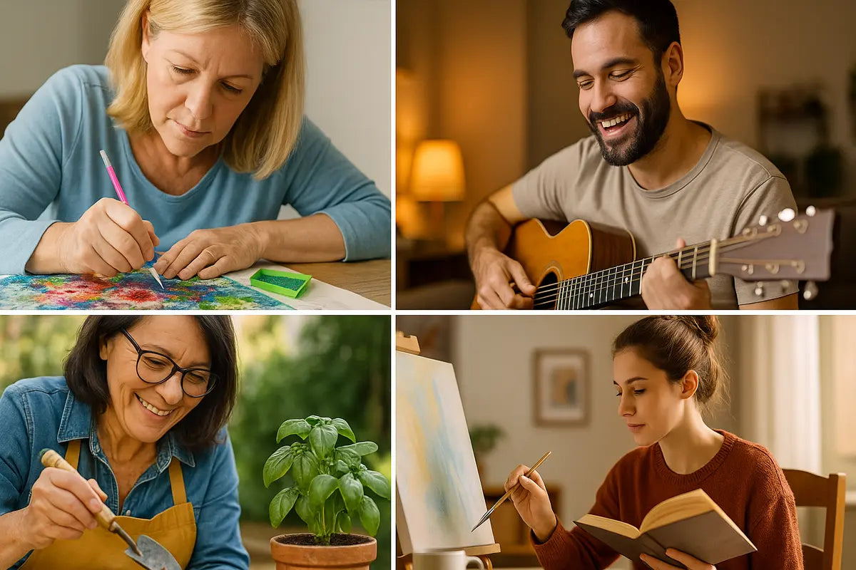 Top 10 hobby's: diamond painting, gitaar spelen, tuinieren en schilderen – leuke ideeën voor thuis