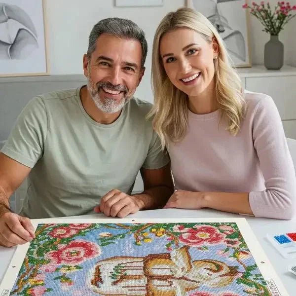 Een eerlijke vergelijking van de meest voordelige diamond painting eigen foto - Glittercraft