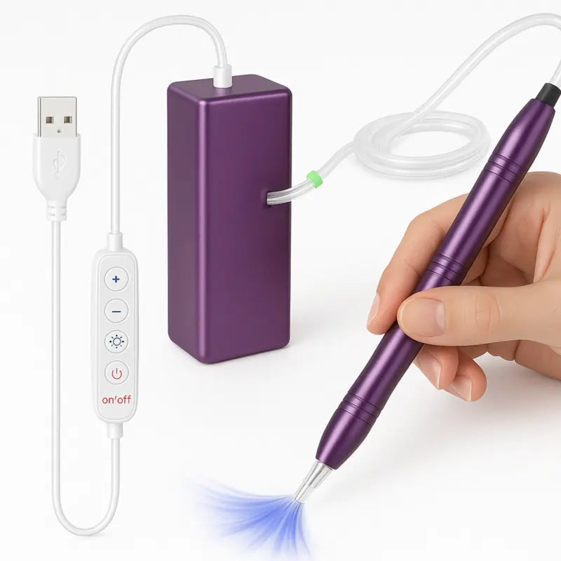 Moderne lichtgewicht elektrische diamond painting tool met vacuümfunctie en USB-aansluiting