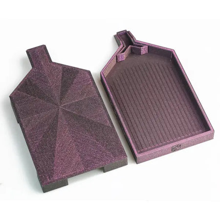 Galaxy paarse premium diamond painting bakjes - perfect voor het sorteren van steentjes