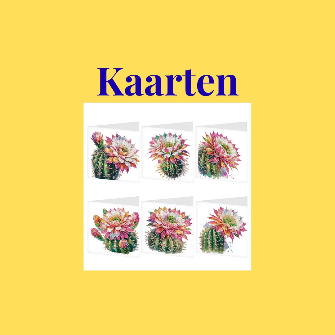 diamond painting kaarten collectie