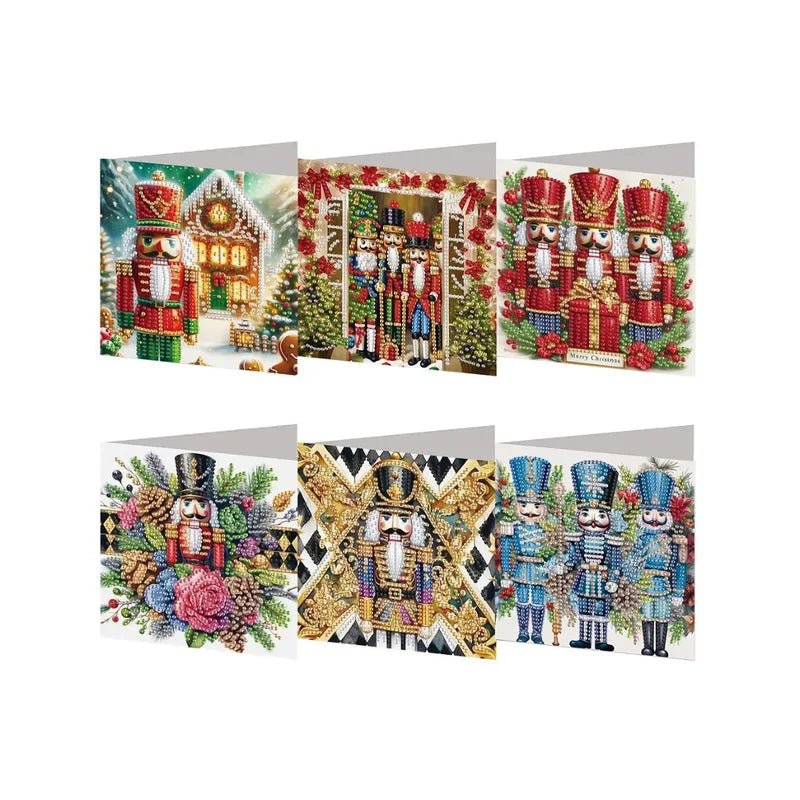 Diamond Painting Kerstkaarten - Notenkraker - Glittercraft
