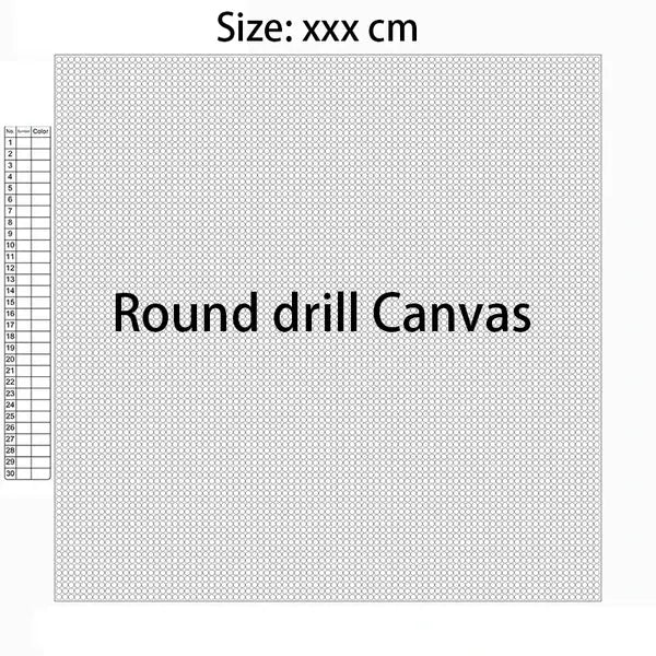 Diamond Painting Zonder Patroon & Steentjes - Glittercraft