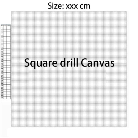 Diamond Painting Zonder Patroon & Steentjes - Glittercraft