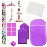 Diamond Painting Pen Set - Glitter - Opzetstukjes - Glittercraft