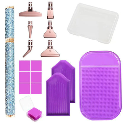 Diamond Painting Pen Set - Glitter - Opzetstukjes - Glittercraft
