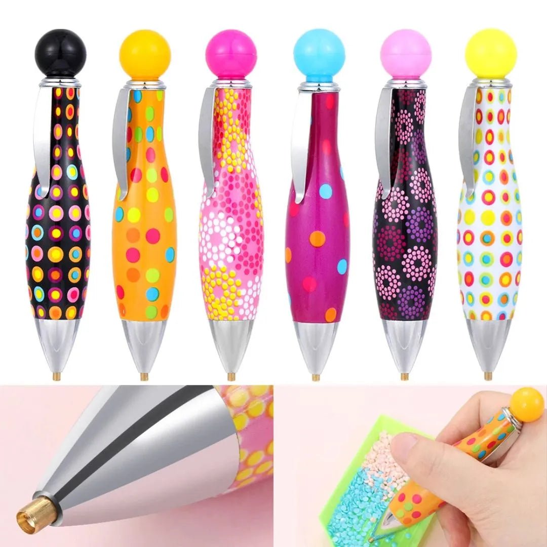 Diamond Painting Pen Met Dikke Grip - Glittercraft
