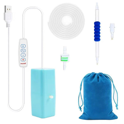 Elektrische Diamond Painting Pen - USB - Blauw