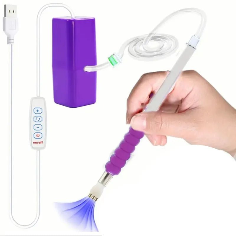 elektrische diamond painting pen voor meerdere steentjes in sfeerbeeld