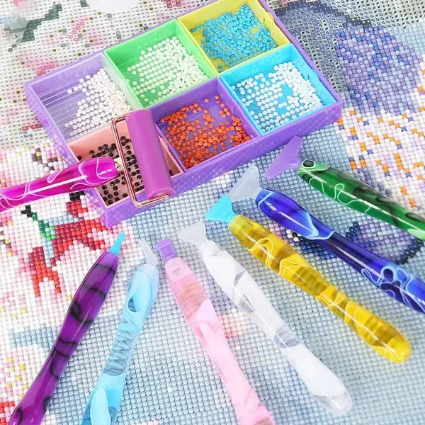 ergonomische diamond painting pen ideaal voor het leggen van meerdere steentjes en comfort