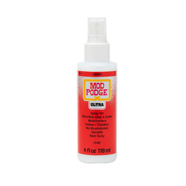 Mod Podge diamond painting sealer spray van 236 ml – sneldrogende ultra gloss spray voor het fixeren van steentjes op canvas